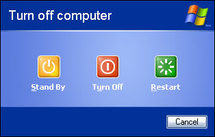 Turn off computer options